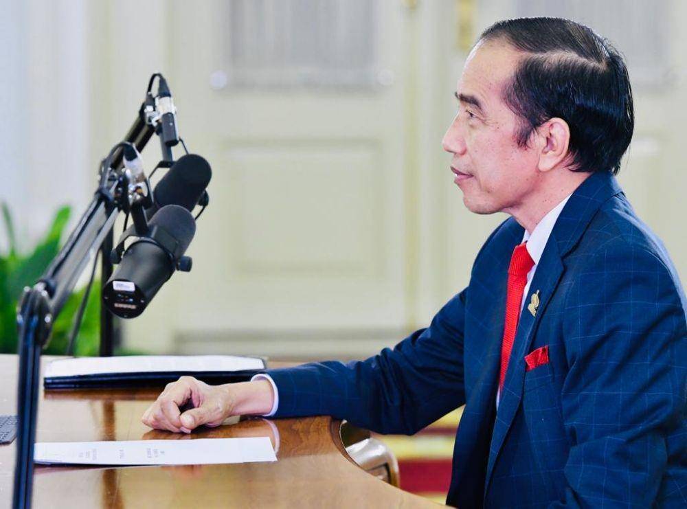 Presiden Jokowi hadiri KTT APEC 2020 pada Jumat (20/11/2020) (Dok. Biro Pers Kepresidenan)