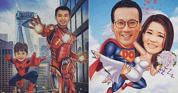 10 Karikatur Figur Publik Saat Jadi Tokoh Superhero, Ada Idolamu?