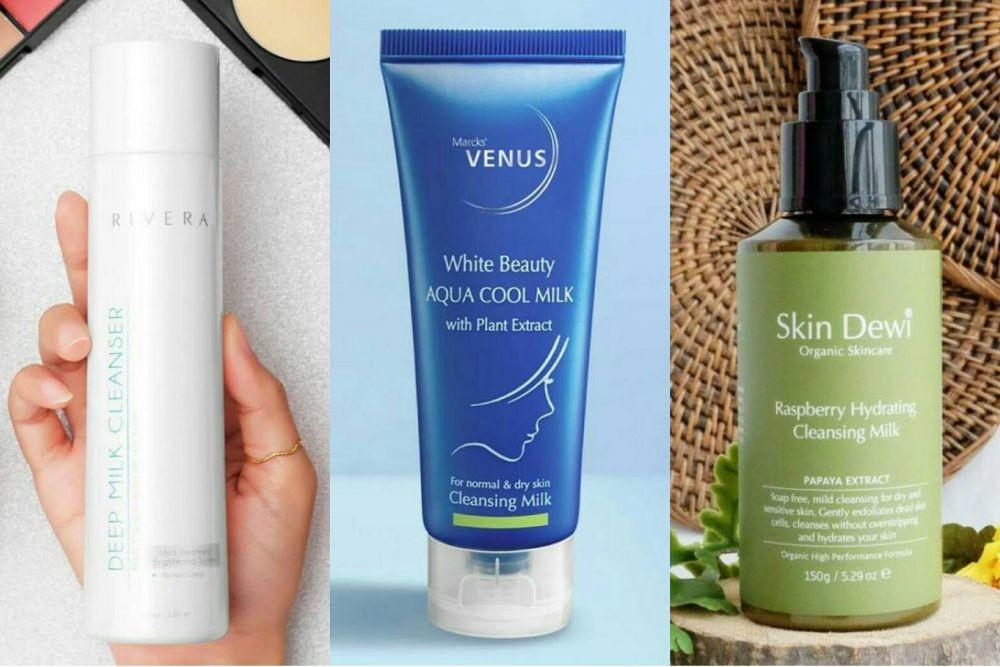 7 Milk Cleanser Lokal untuk Mencerahkan Wajah, Manfaatnya Ganda!