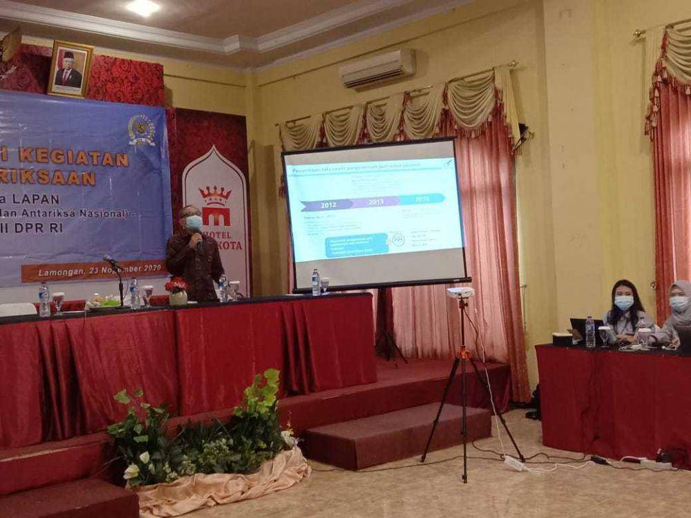 Dedi Irawadi saat memberikan pengarahan. IDN Times/Imron