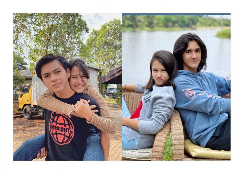 Tampak Serasi, 10 Adu Mesra Sandrinna-Rey Bong dan Sandrinna-Emiliano