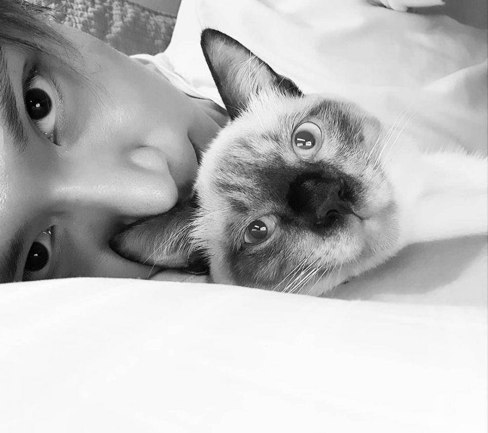 Ten NCT dan kucing peliharaan (instagram.com/tenlee1001)