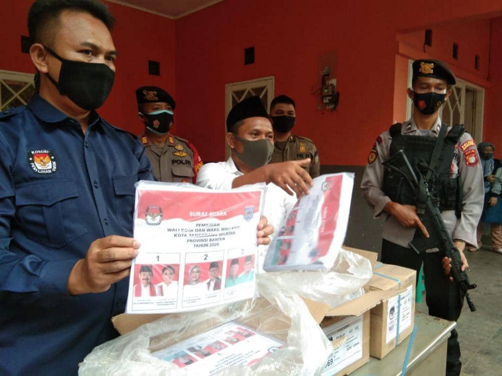 Surat Suara Pilkada Tangsel (Dok. IDN Times/di)