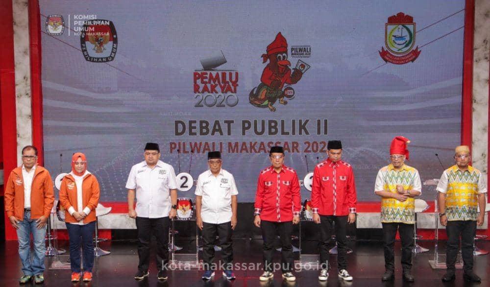 Debat publik Pilkada Makassar 2020/iNews TV