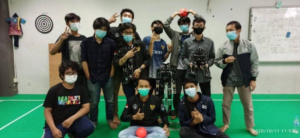Mahasiswa ITS Berhasil Juara Umum Lomba Kontes Robot Indonesia 2020