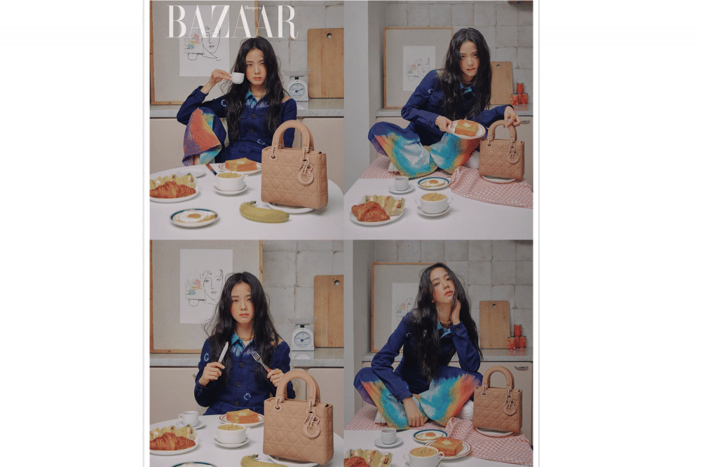 Imut nan Manis, 10 Pemotretan Terbaru Jisoo BLACKPINK dengan BAZAAR