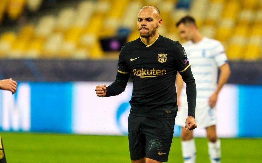 Martin Braithwaite, pemain Barcelona. (Twitter.com/fcbarcelona)