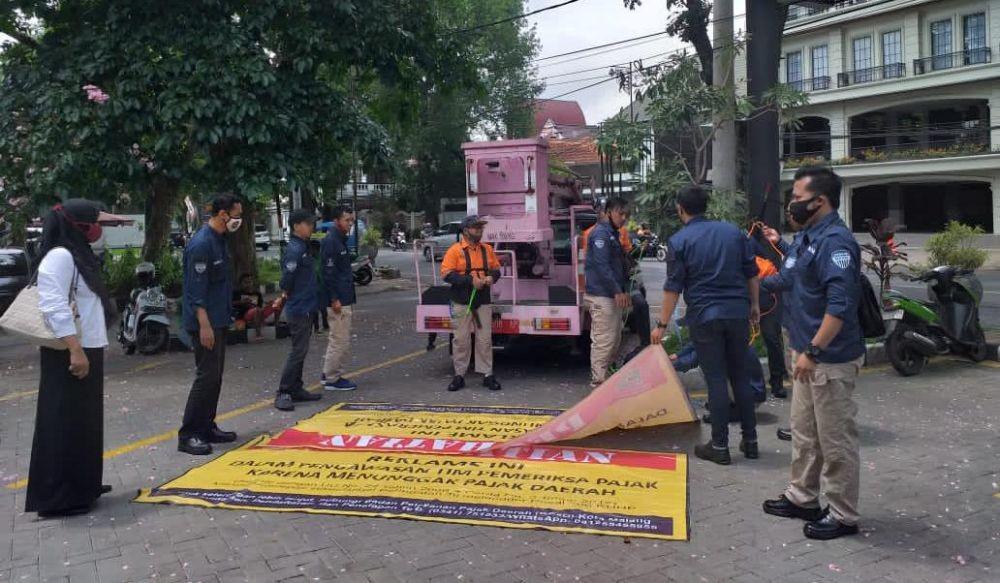 Tim Satgas Reklame Kembali Gencar Lakukan Operasi Sadar Pajak