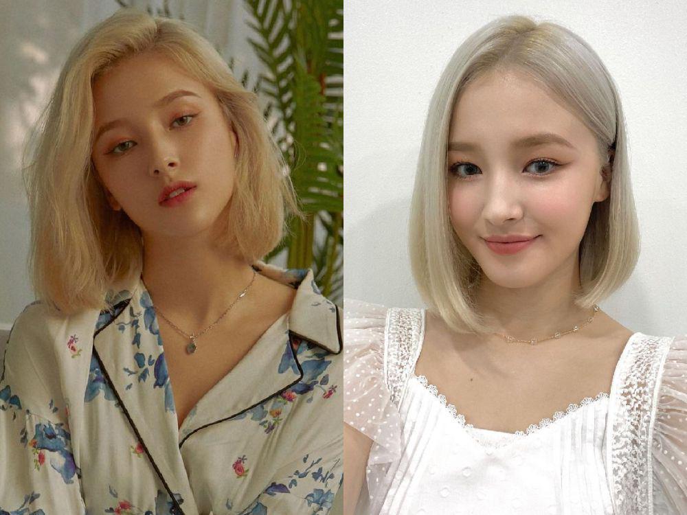 10 Potret Terbaru Nancy MOMOLAND dengan Rambut Pirang, Bule Abis!