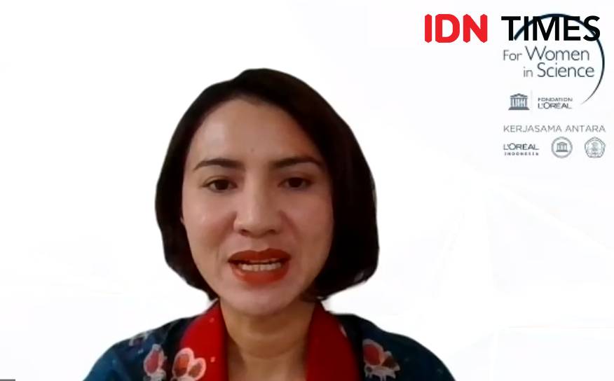 Sains Tidak Berhenti, L'Oreal-UNISCE for Women in Science 2020. 25 November 2020. IDN Times/Fajar Laksmita