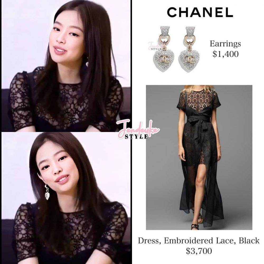 Harga outfit Chanel Jennie BLACKPINK (instagram.com/jendeukestyle)