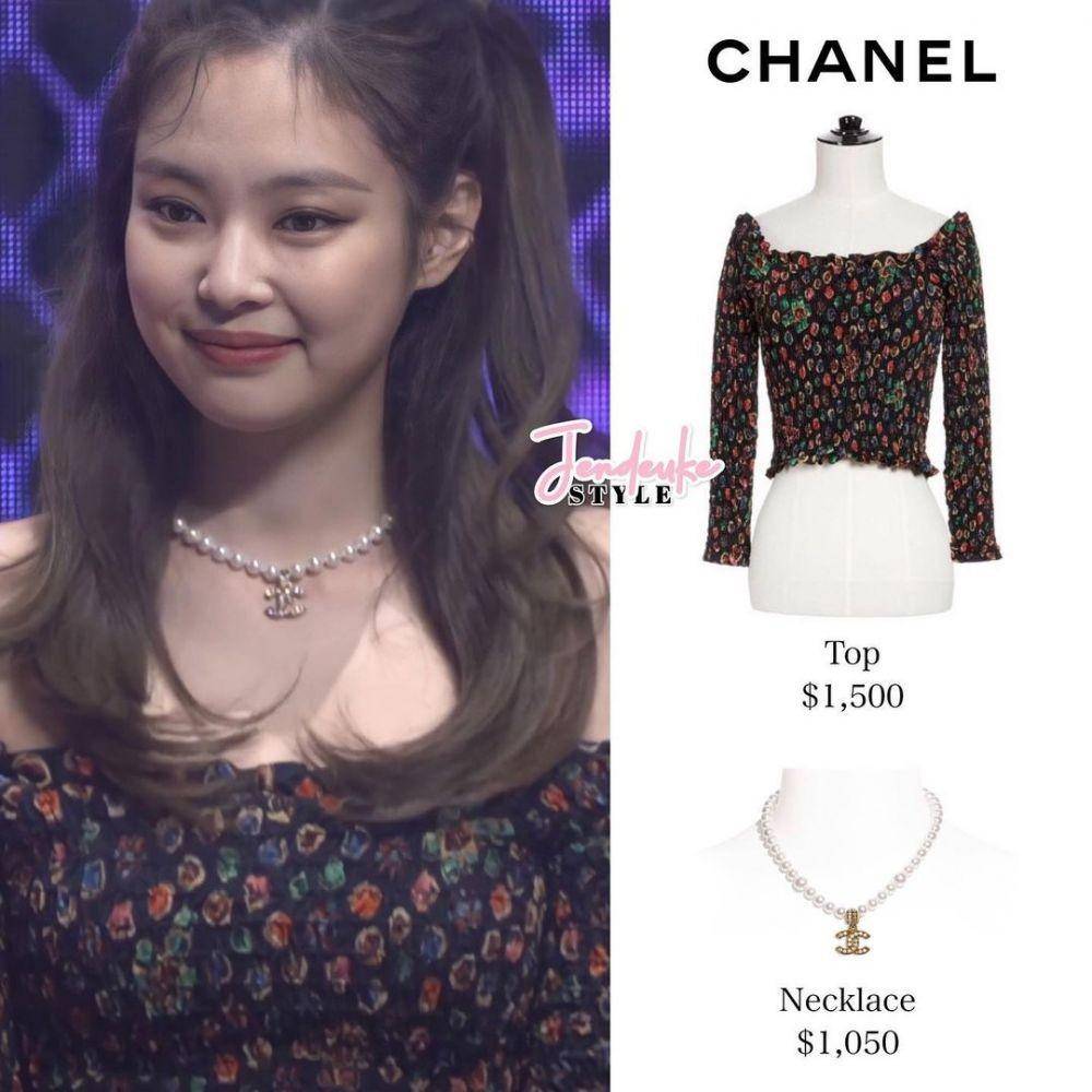 Harga outfit Chanel Jennie BLACKPINK (instagram.com/jendeukestyle)