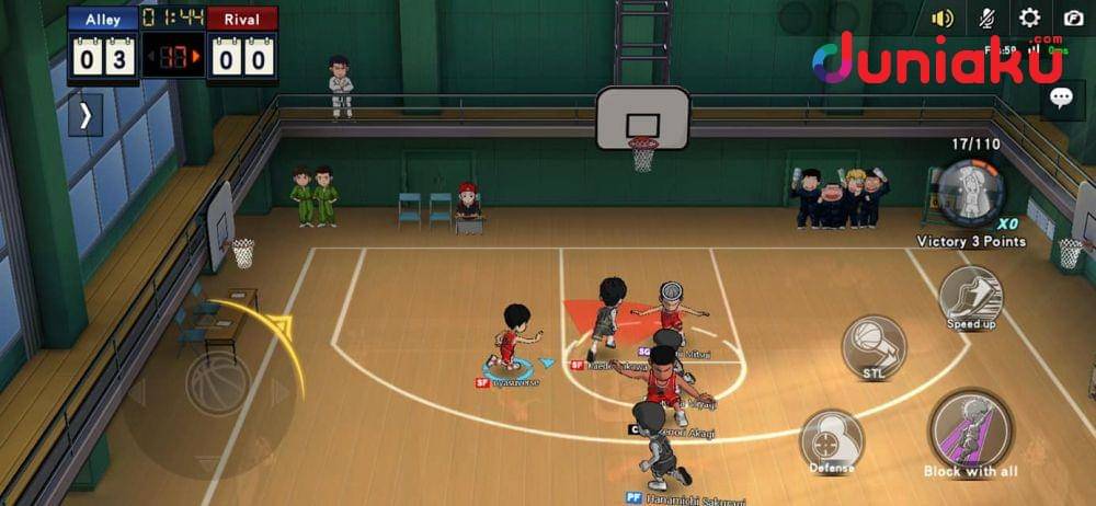 Gameplay Slam Dunk, duniaku.com/Adhitya Daniel