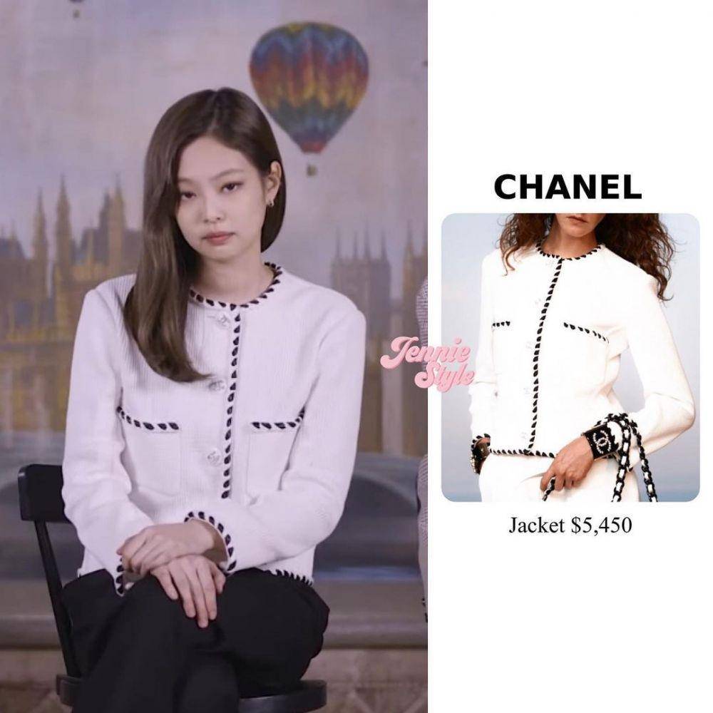 Harga outfit Chanel Jennie BLACKPINK (instagram.com/styleofjendeuke)
