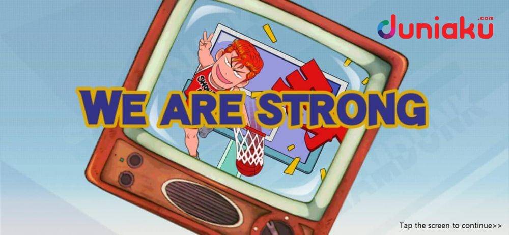 Winning screen Slam Dunk, duniaku.com/Adhitya Daniel