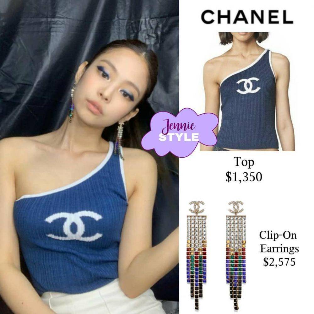 Harga outfit Chanel Jennie BLACKPINK (instagram.com/styleofjennie)