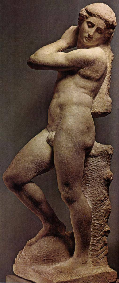 Patung David - Apollo, Michelangelo. commons.wikimedia.org