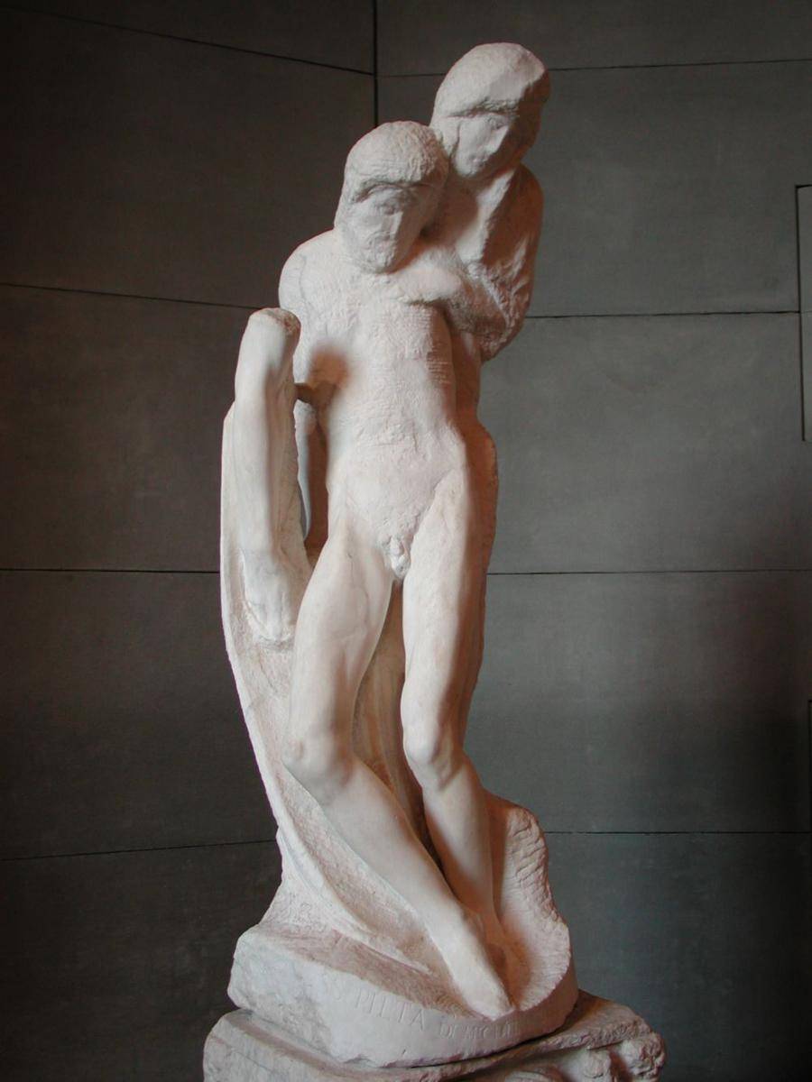 Rondanini Pieta, Michelangelo. commons.wikimedia.org