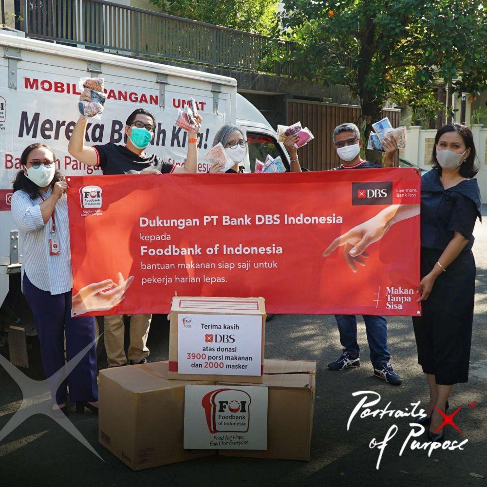 Bank DBS Indonesia Beri Bantuan untuk Pekerja Harian Lepas