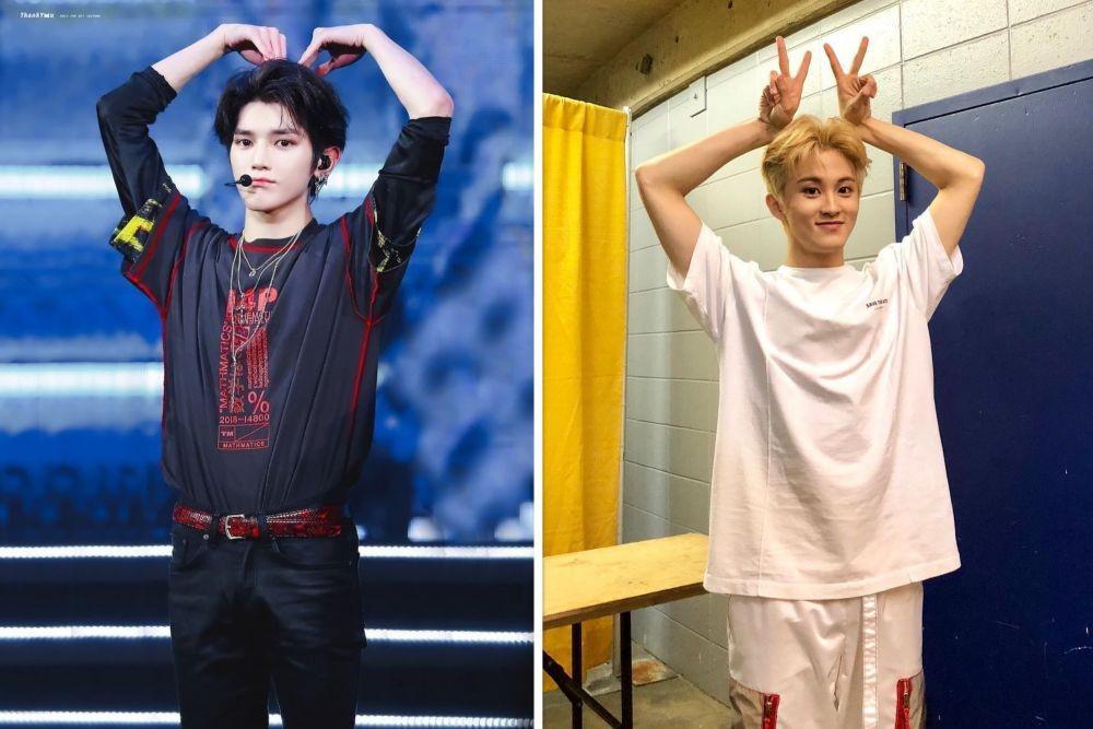 Jadi Perbincangan Hangat, 10 Adu Pesona Taeyong Vs Mark NCT