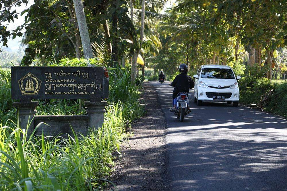 Jalan di Desa Gadungan, Selemadeg Timur, Tabanan (Dok.IDN Times/Humas Tabanan)