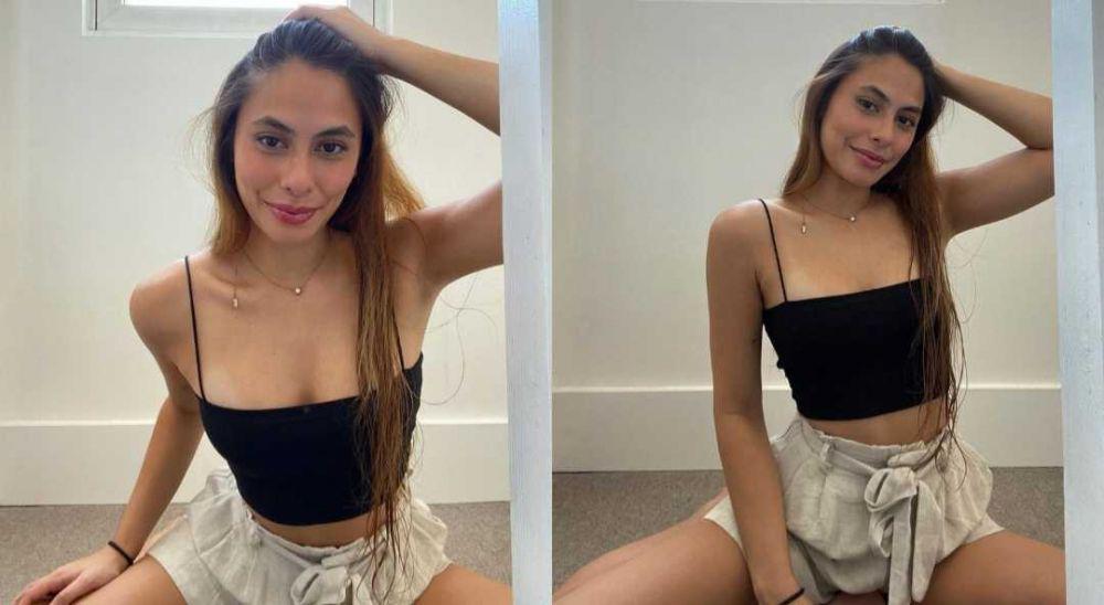 10 Potret Memesona Valerie Thomas Pamer Body Goals Pakai Crop Tee
