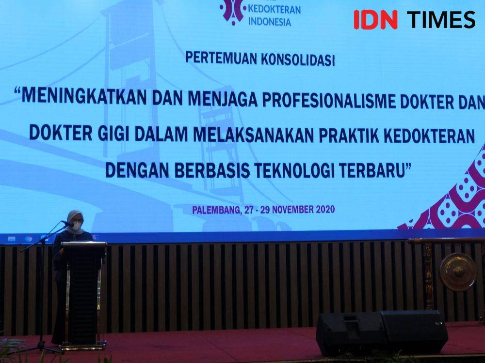 Konsil Kedokteran Indonesia (KKI) akan menyelenggarakan Pertemuan Konsolidasi Program KKI yang bertemakan “Meningkatkan dan Menjaga Profesionalisme Dokter dan Dokter Gigi Dalam Melaksanakan Praktik Kedokteran Dengan Berbasis Teknologi Terbaru” (IDN Times/Feny Maulia Agustin)
