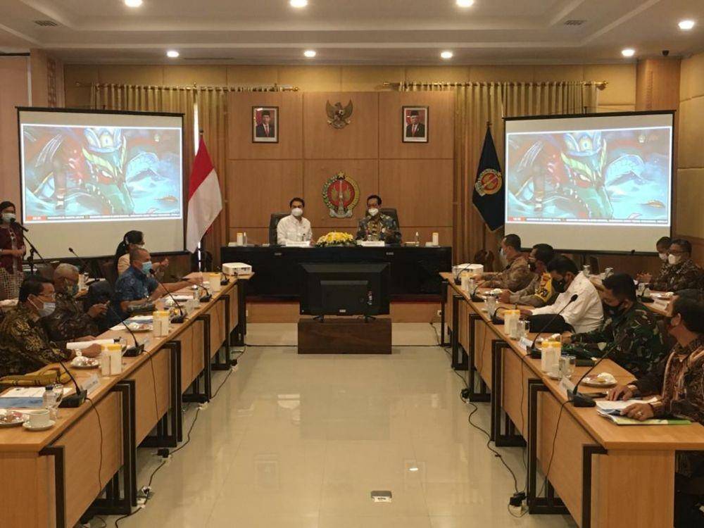 Wakil Ketua DPR RI bertemu bertemu Gubernur DIY Sri Sultan Hamengkubuwono X, Kamis (26/11/2020). Dok. DPR RI