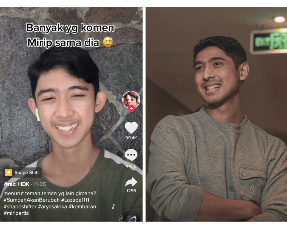 10 Potret Syuraci Handika, Seleb TikTok yang Mirip Arya Saloka!