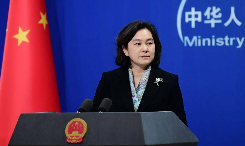 Juru Bicara Kementerian Luar Negeri Tiongkok, Hua Chunying. twitter.com/MFA_China