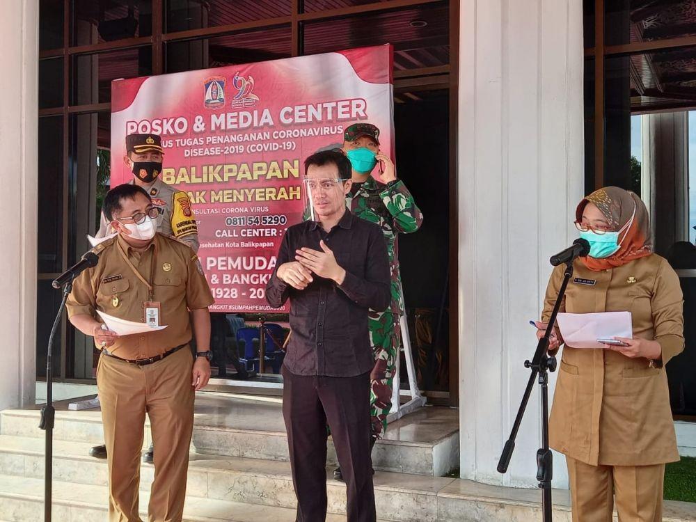 Kasus COVID-19 di Balikpapan Turun, Namun Klaster Keluarga Naik