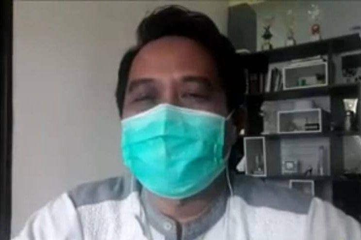 Ketua Umum IDI, Daeng M Faqih (Youtube.com/BNPB)