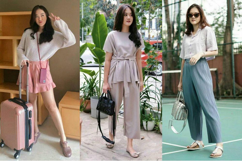 Boyish hingga Korean Style, Ini 9 OOTD Selebgram Dinda Nadila Inarah