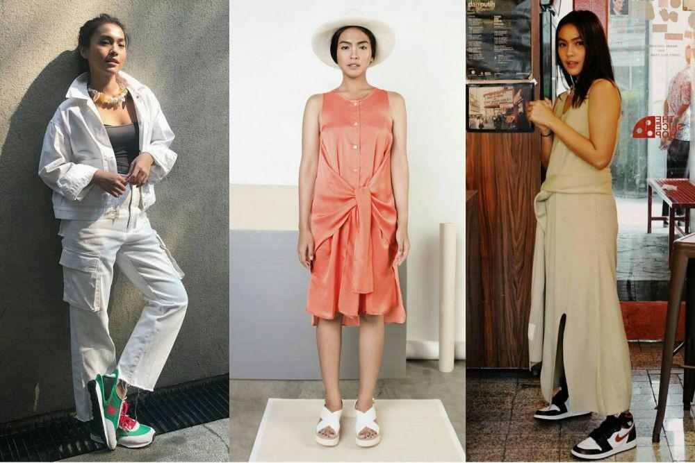 9 OOTD ala Rania Putrisari, Tampil Memesona di Segala Kondisi