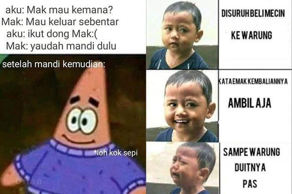 10 Meme Lucu Dibohongin Emak, Bisa Bikin Ngambek di Pojokan