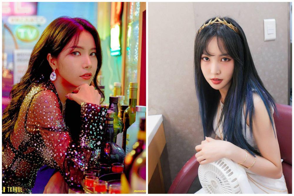Sama-Sama Jago Pole Dance, 10 Adu Pesona Solar MAMAMOO & Yuju GFriend!