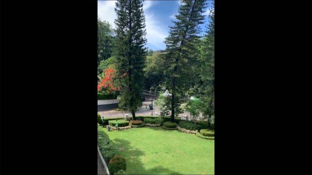 Suasana Rumah Dinas Taman Suropati, Menteng yang ditempati Anies untuk isolasi mandiri (Instagram.com/aniesbaswedan)