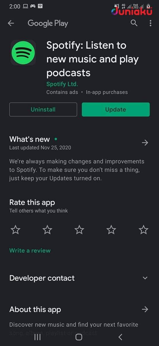 Update Spotify Wrapped 2020. duniaku.com/Adhitya Daniel