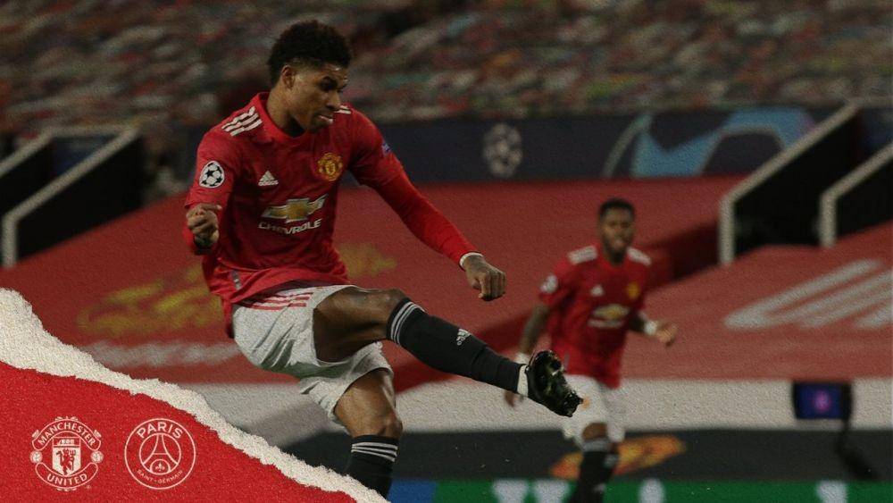 Manchester United vs PSG. (Twitter.com/ManUtd)