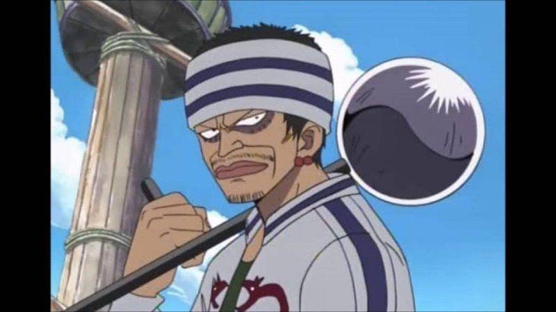 Gin bersiap bertarung. (Dok. Toei Animation/One Piece)