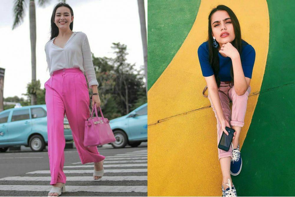 9 Adu Gaya Amanda Manopo vs Chantiq Schagerl, Duo Kece Aktris 'Sajen'
