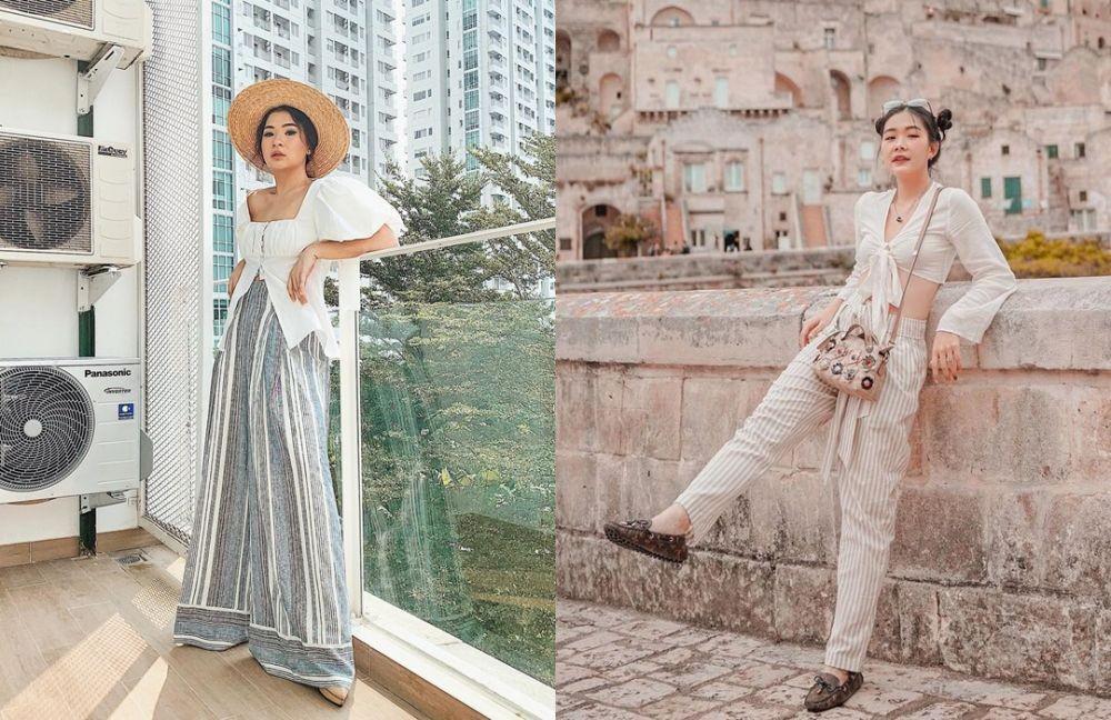 Mirip Banget, 10 Adu Gaya Anastasia Siantar VS Michi Momo