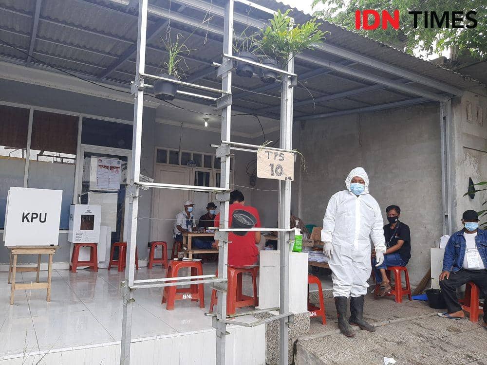 Pilkada Serang: Sejumlah TPS di Lokasi Banjir Sepi Pemilih
