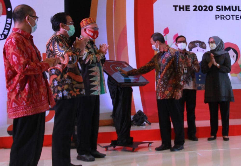 Election Visit Program Pilkada Serentak 2020 di Tangsel (ANTARA FOTO/Muhammad Iqbal)