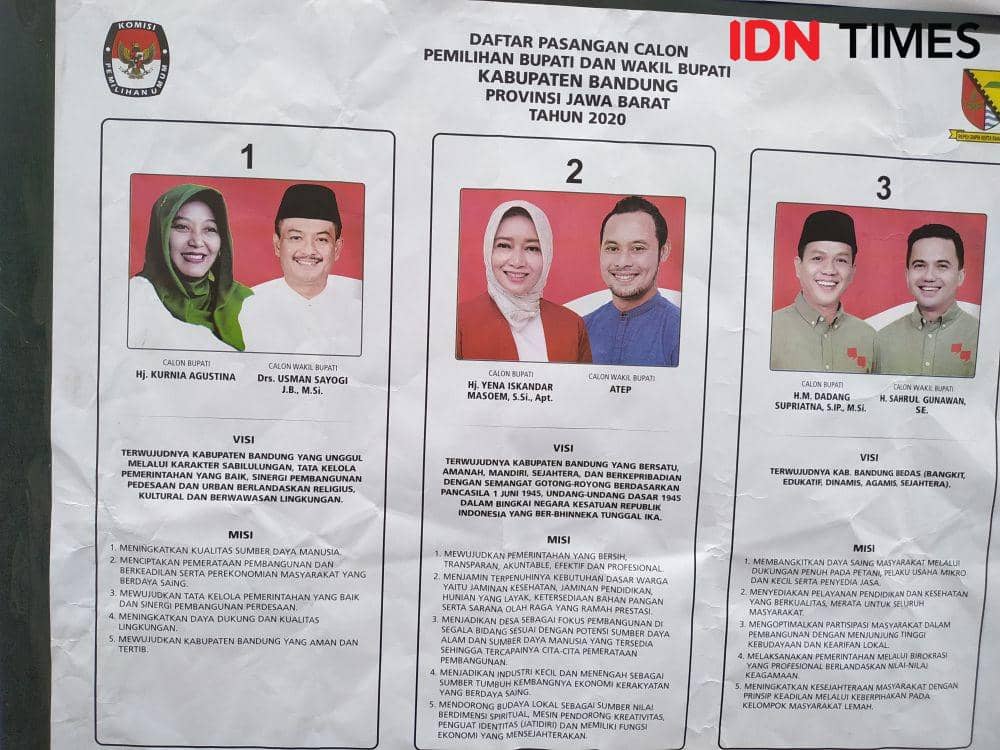 (Pilkada Kabupaten Bandung) IDN Times/Azzis Zulkhairil