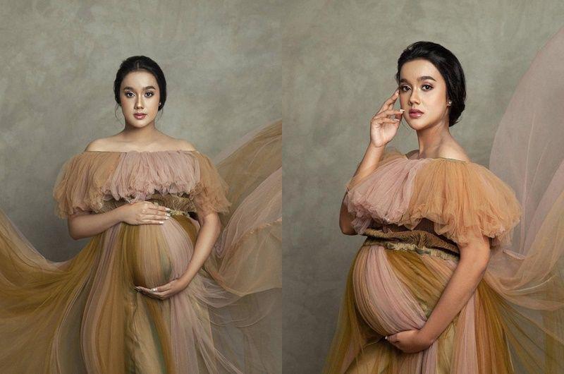 Segera Melahirkan, 9 Maternity Shoot Intan Aletrino yang Menawan