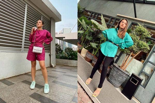10 Ide Outfit Warna Cerah ala Marsha Aruan, Bikin Penampilan Ceria!