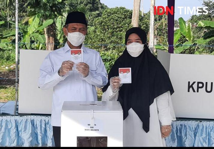 [BREAKING] Mencoblos Didampingi Istri, Salman: Banyak Zikir dan Doa