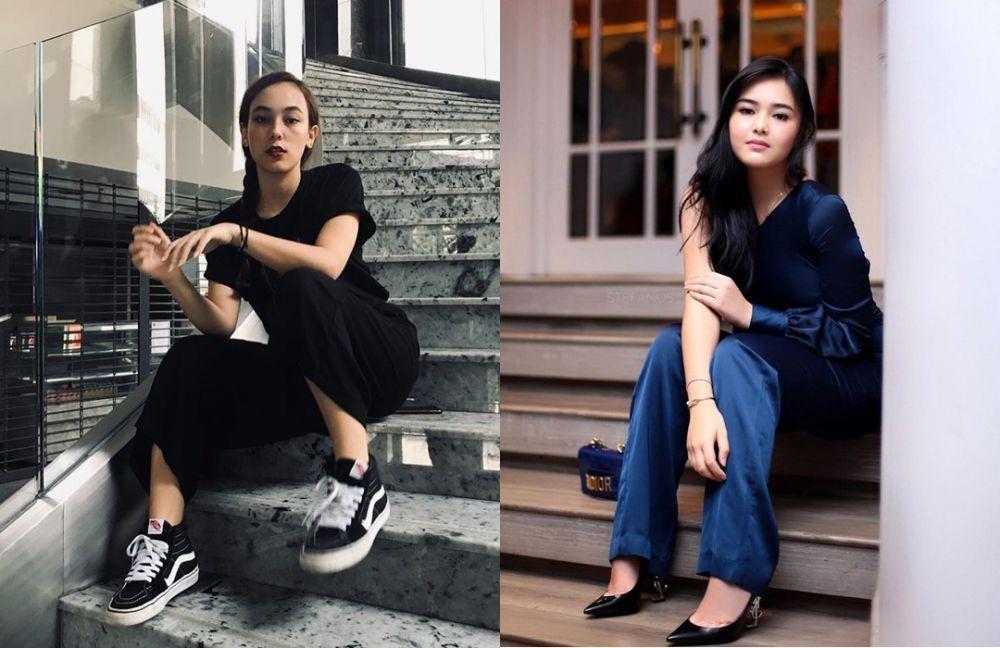 10 Adu Style OOTD Amanda Manopo vs Sonia Alyssa, Modis Siapa ya?