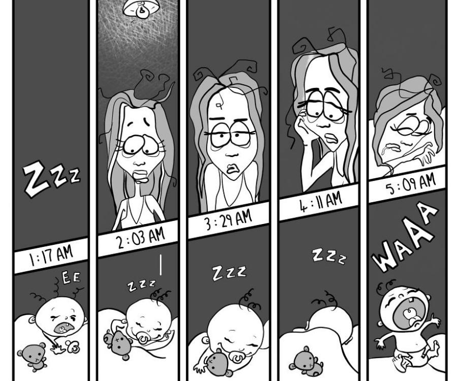 9 Ilustrasi Susahnya Mengurus Anak, Semua Ibu Pasti Relate!